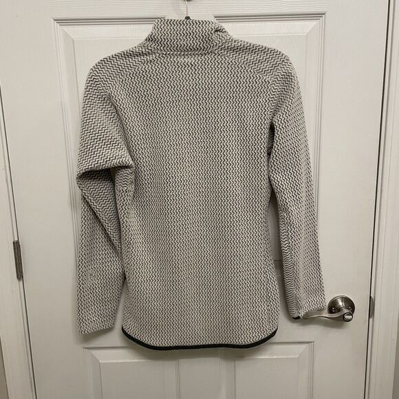 PATAGONIA R1 Air Zip-Neck Pullover Wool White Women Med Gorpcore - Picture 6 of 7